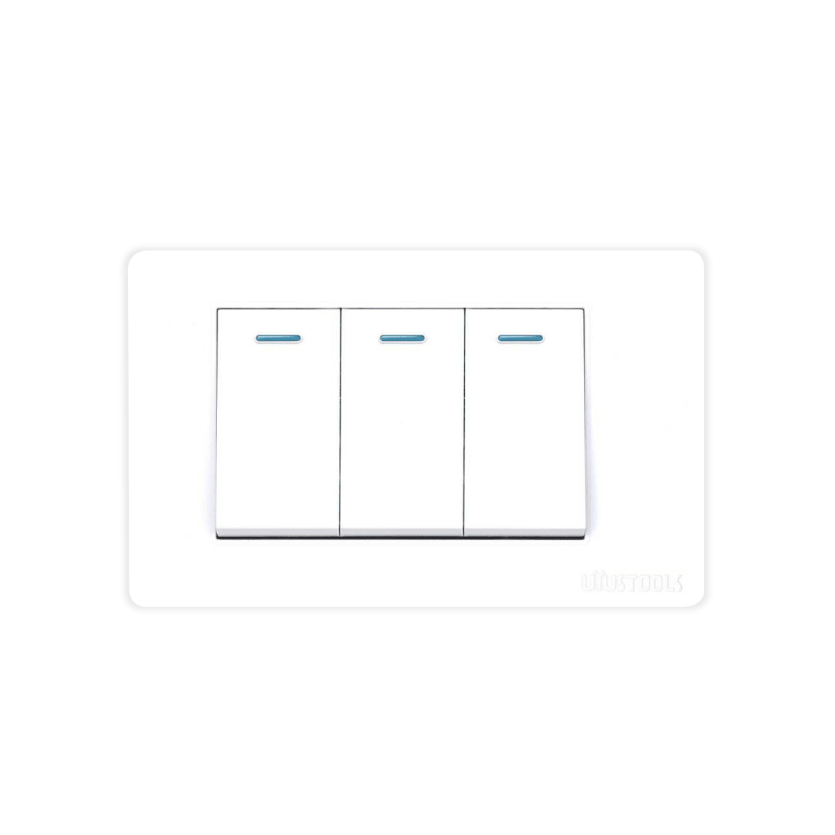 INTERRUPTOR EMPO. TRIPLE 16A PC-BLANCA UYUSTOOLS1