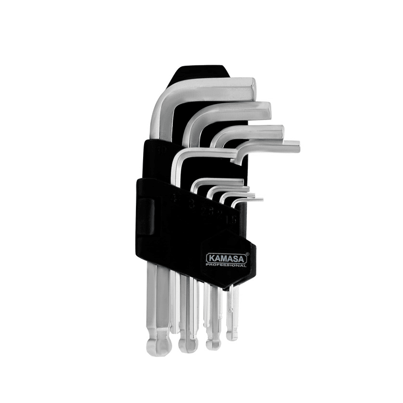 JGO DE LLAVE BOLA S 9PCS KAMASA KM-0661
