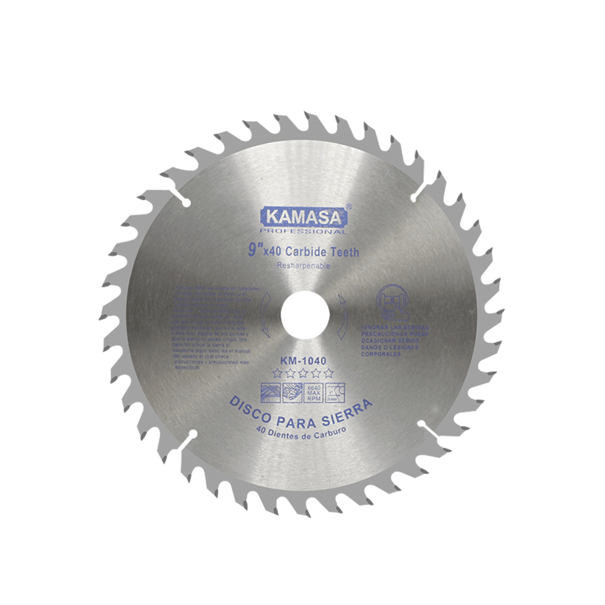 DISCO PARA SIERRA 9 40T KAMASA1