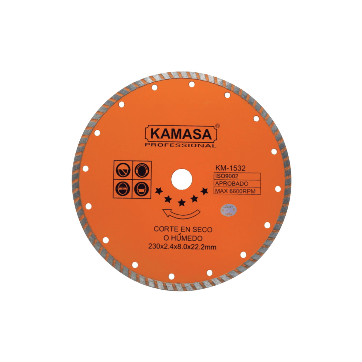 DISCO DIAMANTADO 230MM KAMASA1