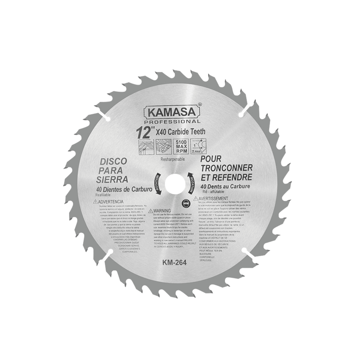 DISCO P/SIERRA 12 12X40TX1 KAMASA1