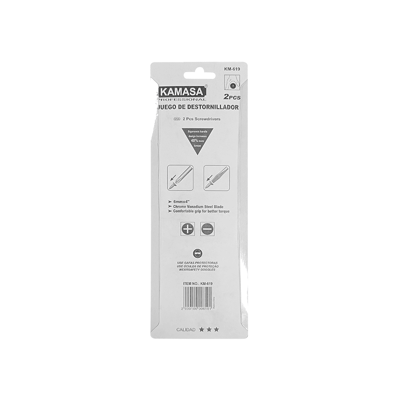 JGO DESARMADOR 2PCS KAMASA KM-6201