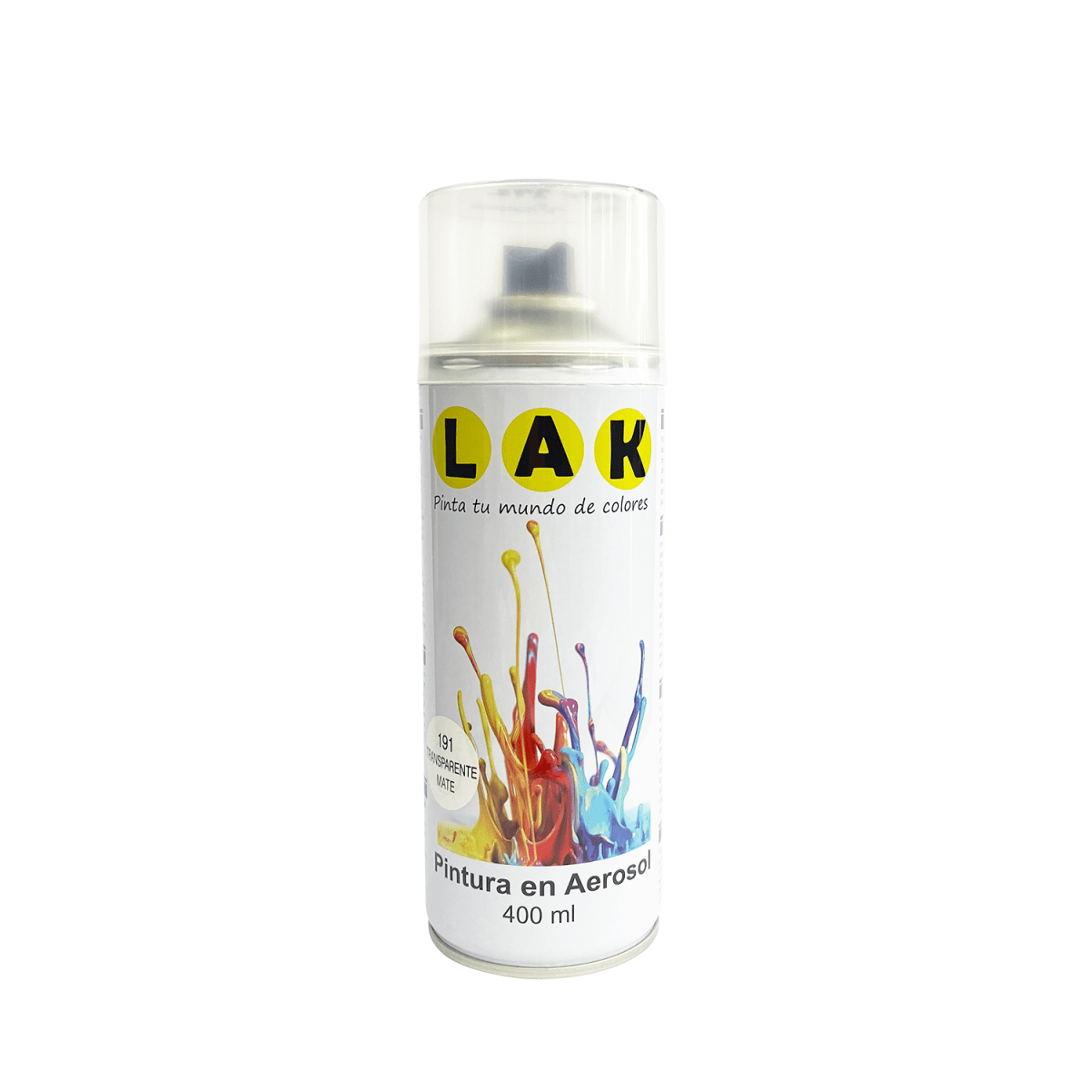 PINTURA SPRAY TRNSPARENTE MATE LAK1
