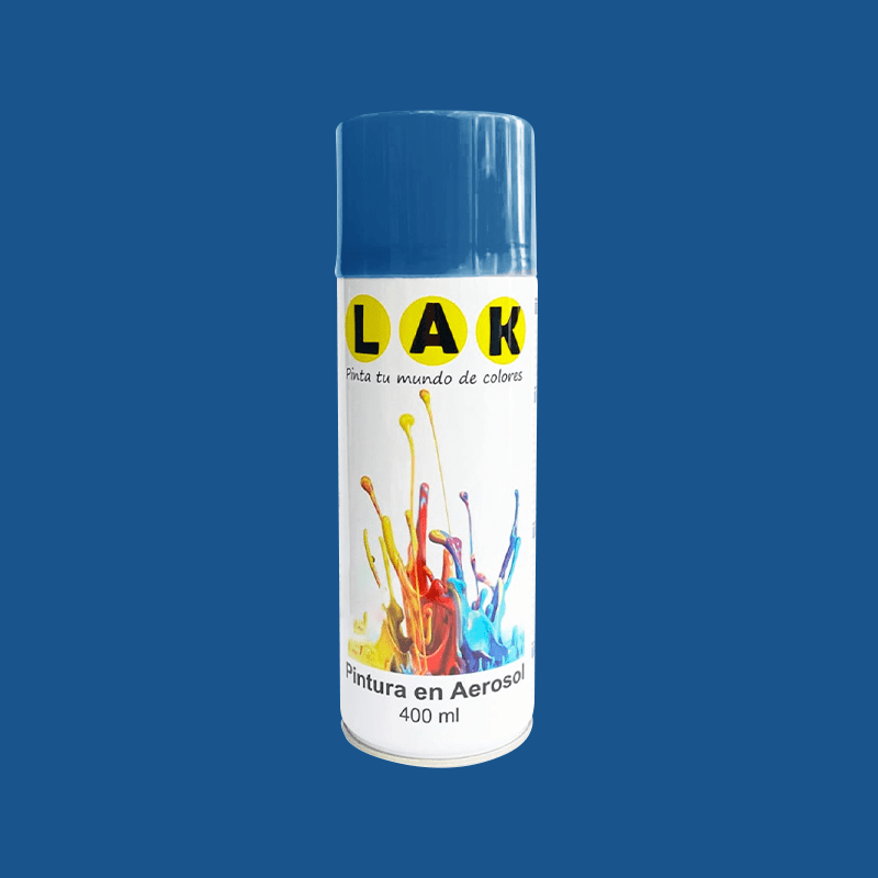 PINTURA EN AEROSOL LAK 400ML COLOR AZUL1