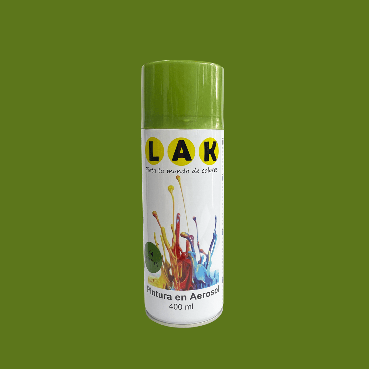 PINTURA SPRAY VERDE LAK1