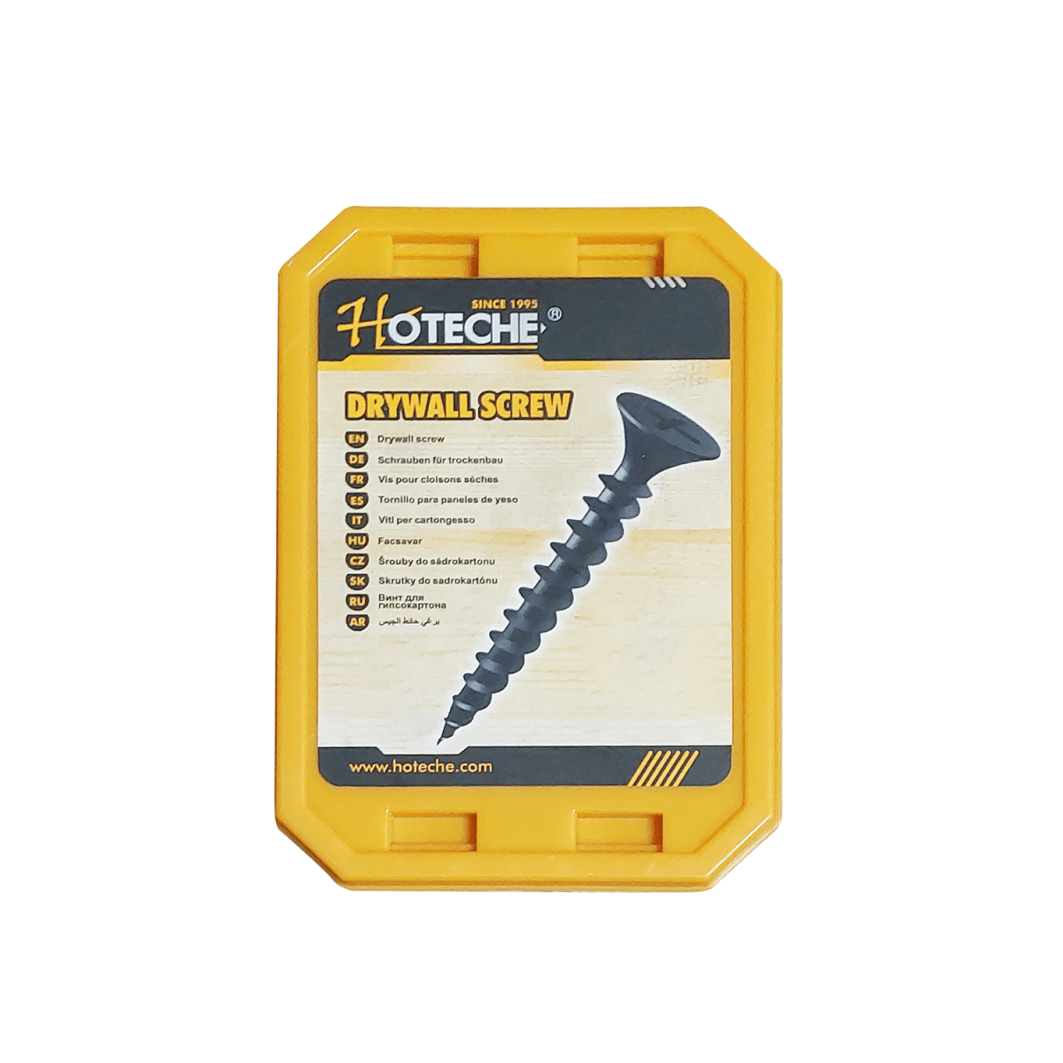 TORNILLO VULCANITA NEGRO 6X1 200PCS 4950222