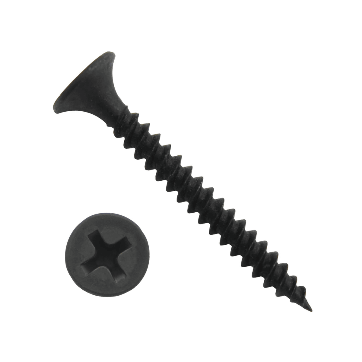 TORNILLO VULCANITA NEGRO 6X1 200PCS 4950221