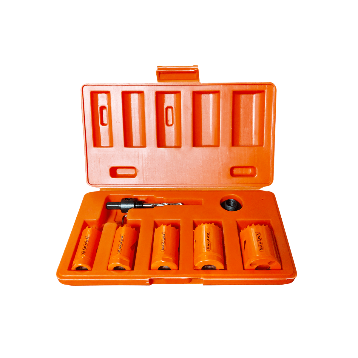 KIT SET JUEGO SIERRA COPA BI-METAL 7 PIEZAS MAKAWA MK03313