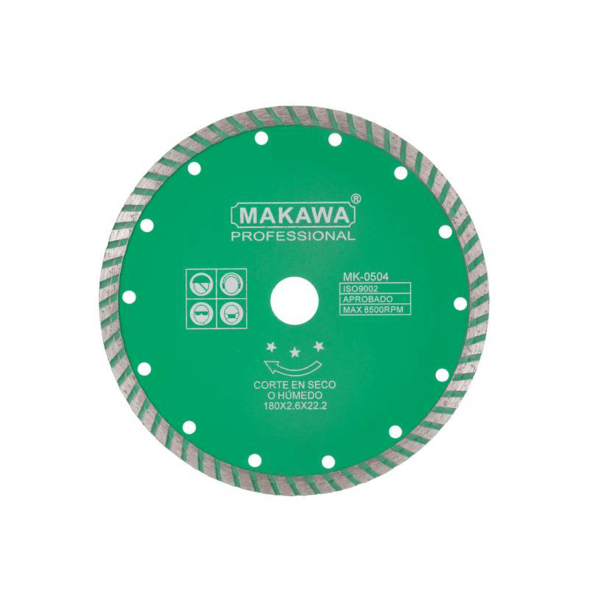 DISCO DIAMANTADO 4.5 115X2 MAKAWA1