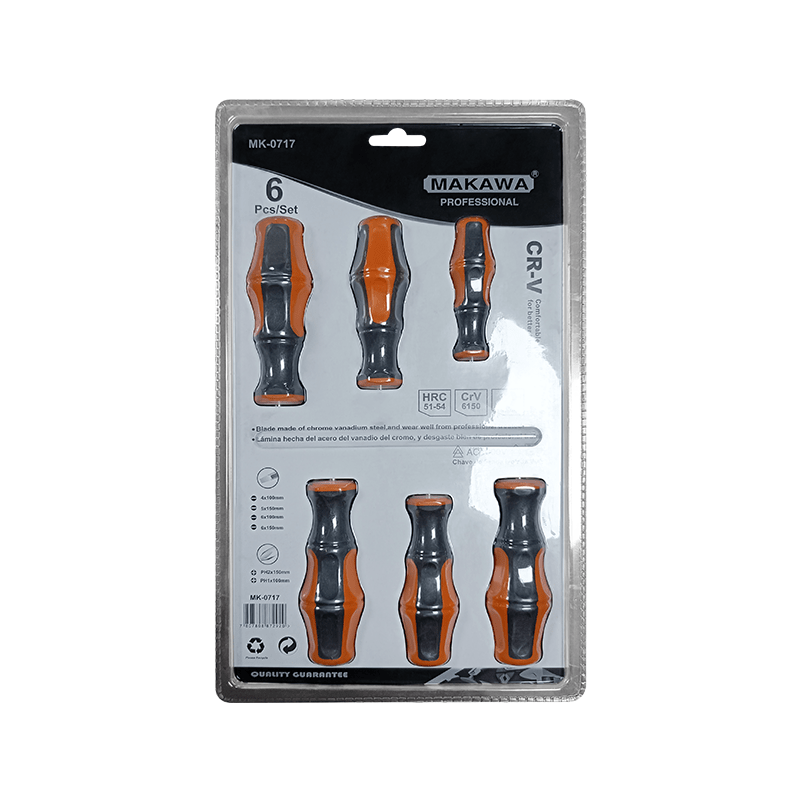 SET DESTORNILLADOR 6 PCS MAKAWA1