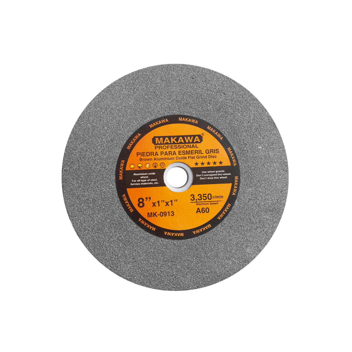 PIEDRA ESMERIL MARCA:MAKAWA MODELO:MK-0913 TIPO:8X1 X12