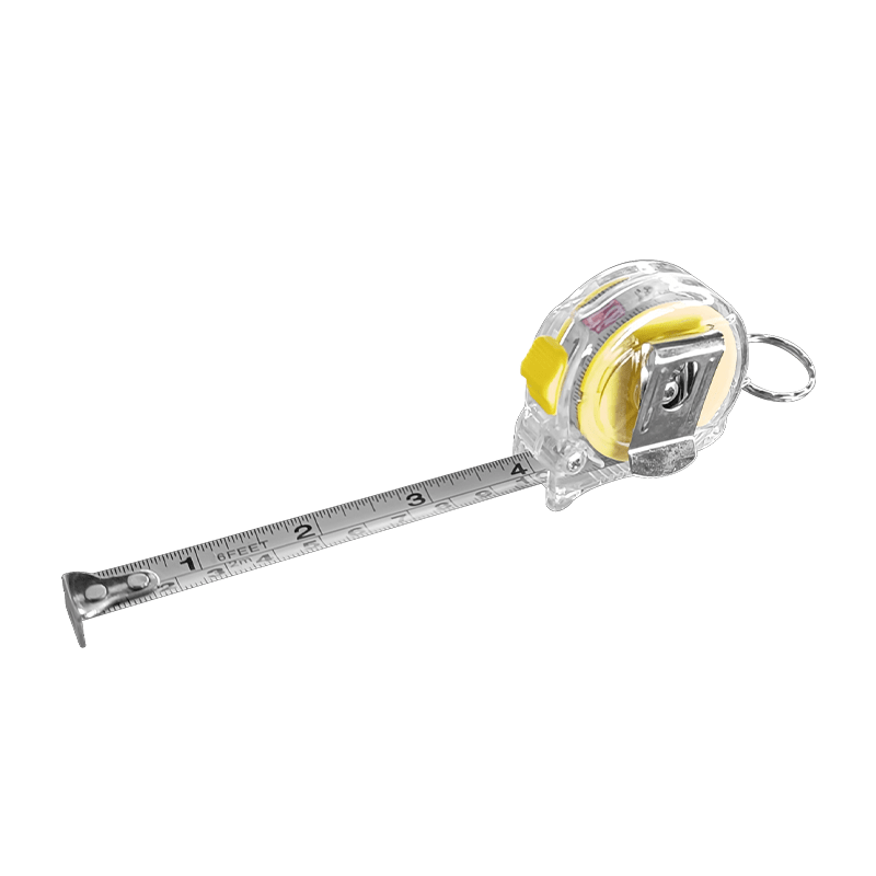 HUINCHA DE MEDIR TRANSPARENTE 2MTSX13MM MAKAWA2