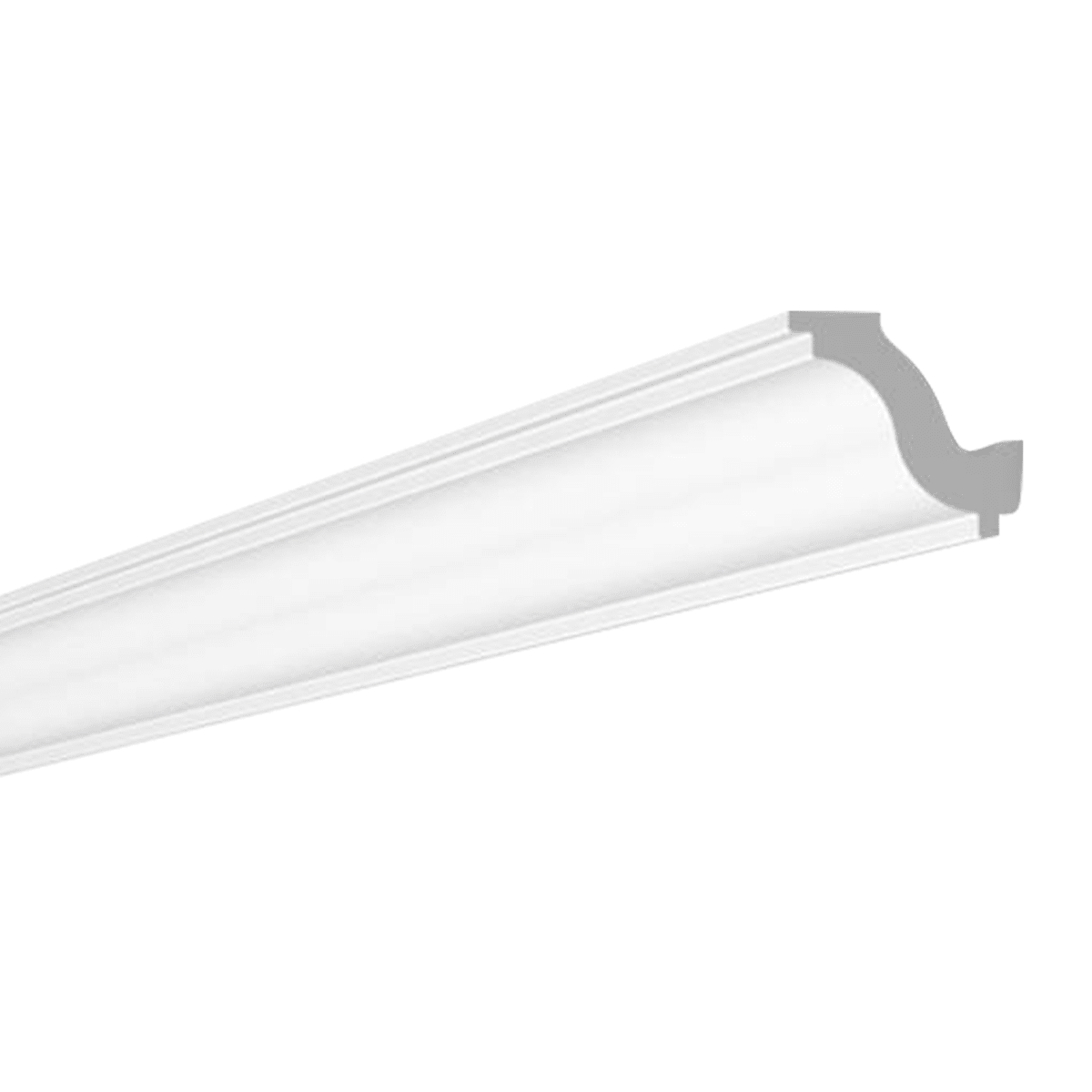 MOLDURA DE POLIESTIRENO 2000MM MODELO H1