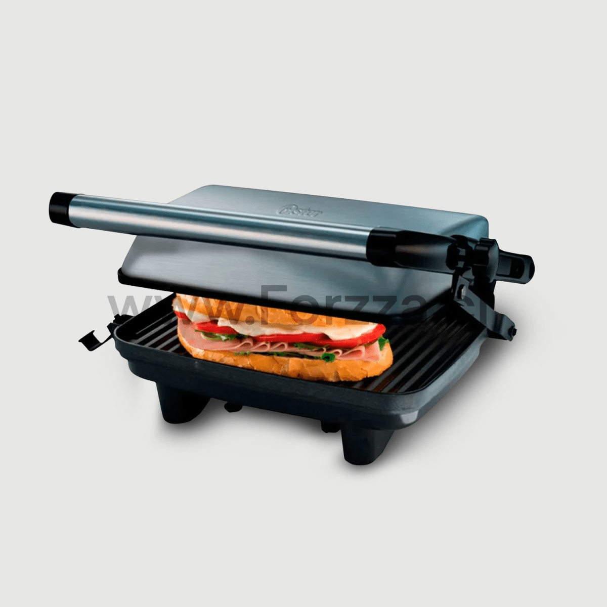 SANDWICHERA DE ACERO INOXIDABLE 400W MARCA OSTER OST-CKSTPA28800531