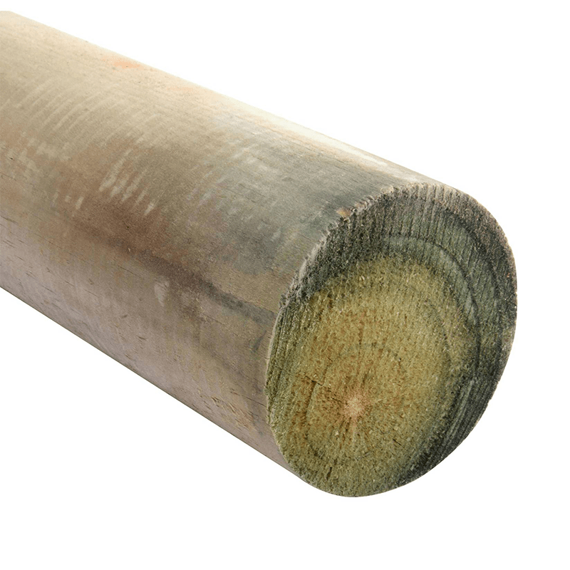 POLIN PINO BRUTO IMPREGNADO 3 A 4 - 2.44 MTS1