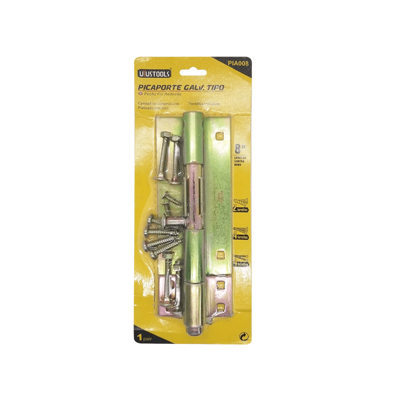 PICAPORTE GALVANIZADO 8