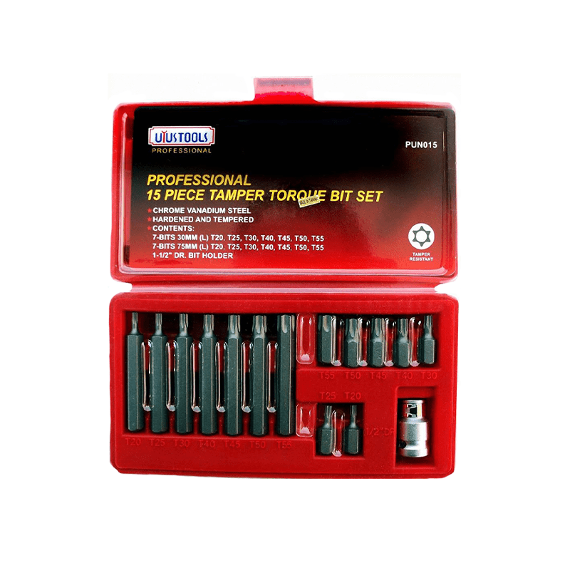 JUEGO PUNTAS TORX 15PCS UYUSTOOLS1