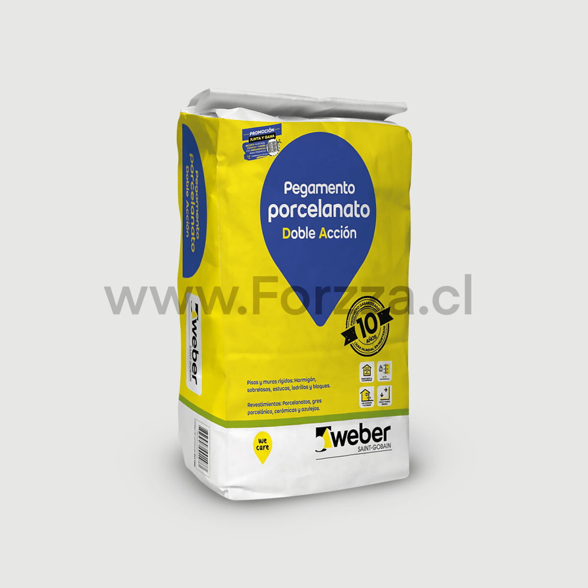 PEGAMENTO PORCELANATO DOBLE ACCION SACO 25KG1