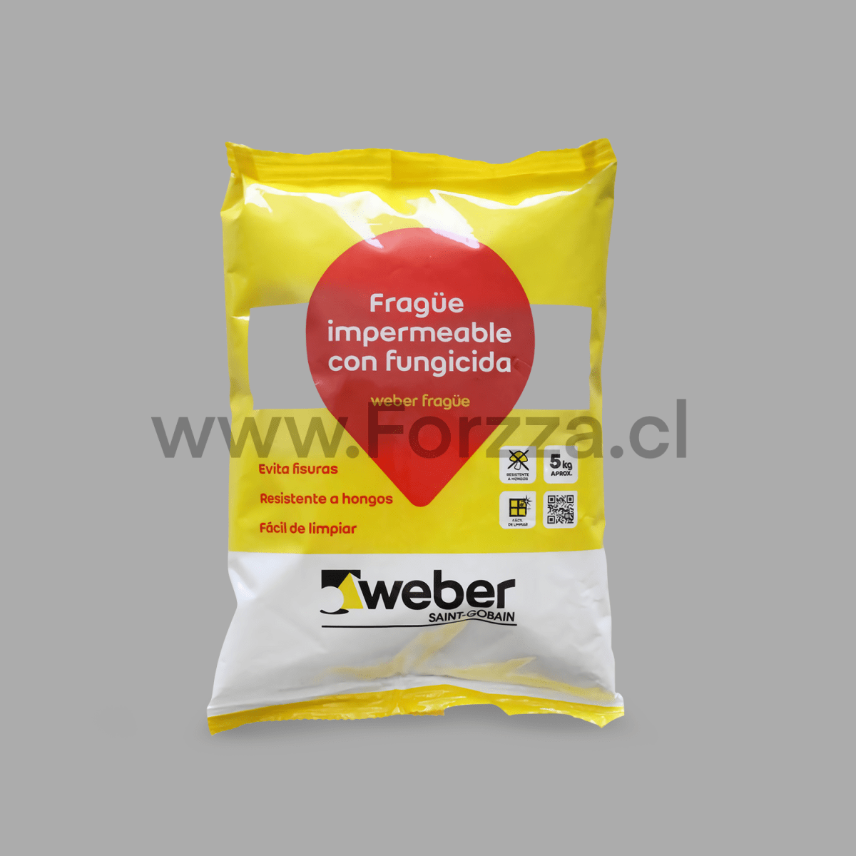 FRAGUE GREY IMPERMEABLE WEBER TEK QUI1245 5KG1
