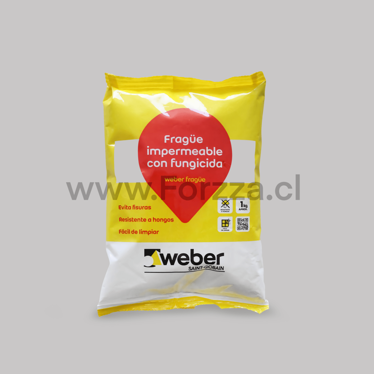 FRAGUE GRIS PLATA 1KG M/WEBER1