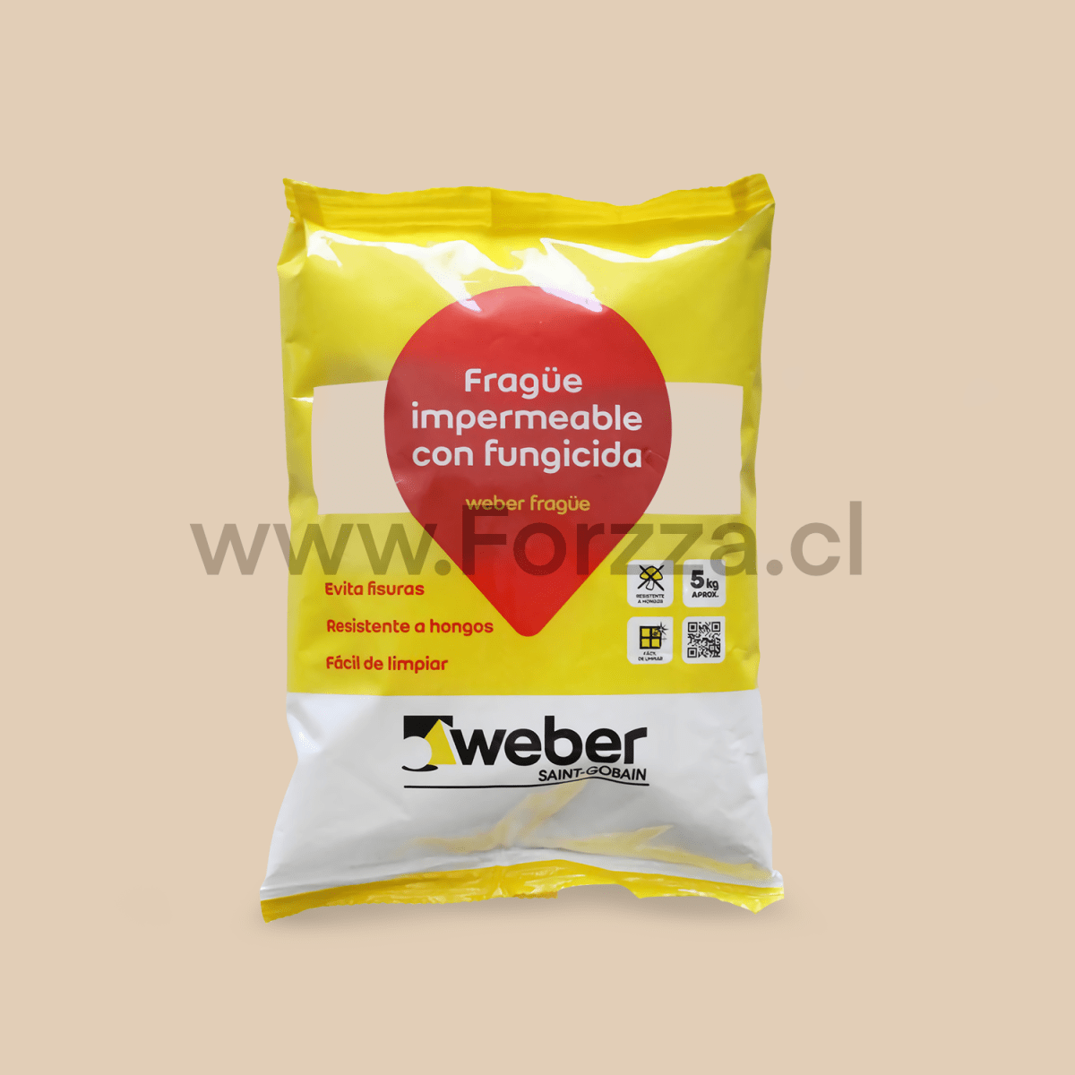 FRAGUE BEIGE 5KG. M/WEBER1