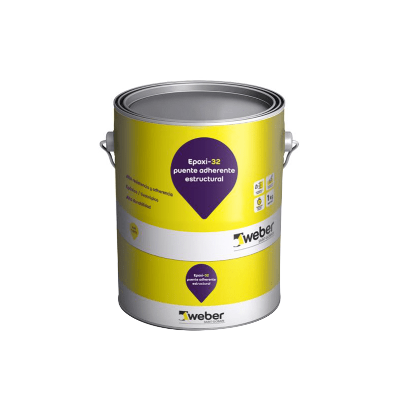 EPOXI 32 PUENTE ADHERENTE JGO 1KG WEBER1