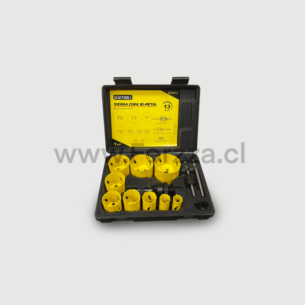 SIERRA UYUSTOOLS COPA BI-METAL 13PCS1