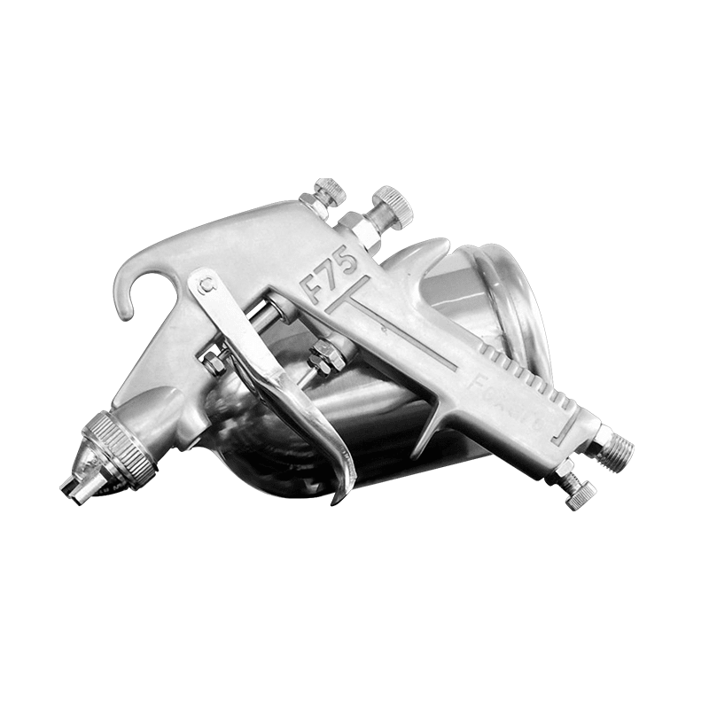 PISTOLA DE AIRE GRAVEDAD P/PINTAR DACRO SPA075 METALICO1