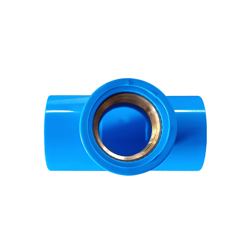 TEE U-PVC ROSCA COBRE HEMBRA 32MMX20MM FORZZA1