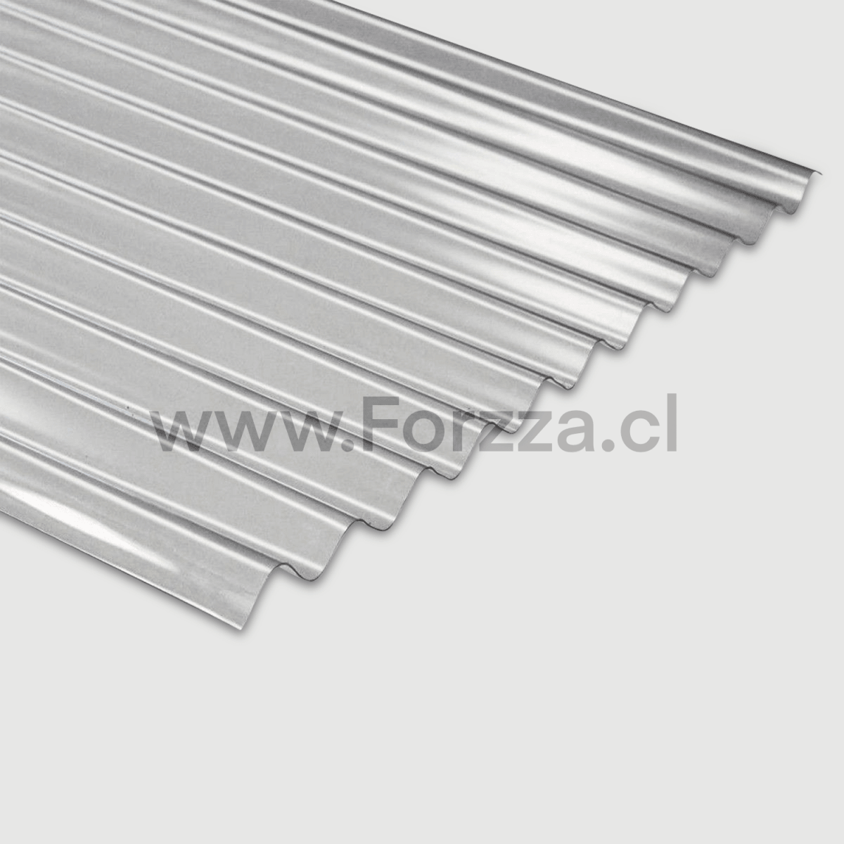 CALAMINA PVC ONDULADA TRANSPARENTE 1.0MM 3.7M X 0.93M 3.44M21