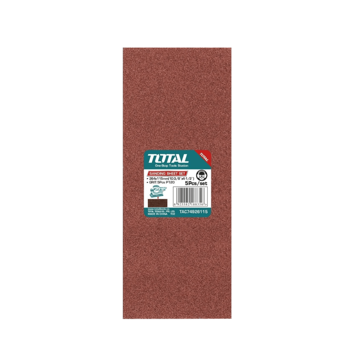 LIJA 3PCS 264X115MM TOTAL TAC749261151