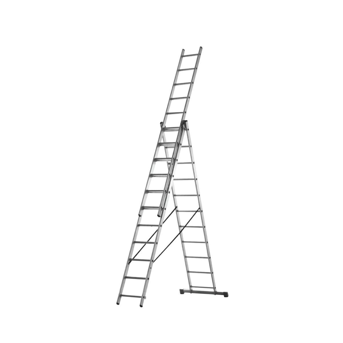 ESCALERA DE TIJERA EXTENSIBLE 3X9 TOTAL THLAD033911