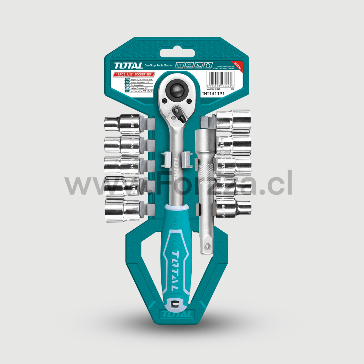 JUEGO DE DADOS 1/2 10PCS TOTAL THT1411211