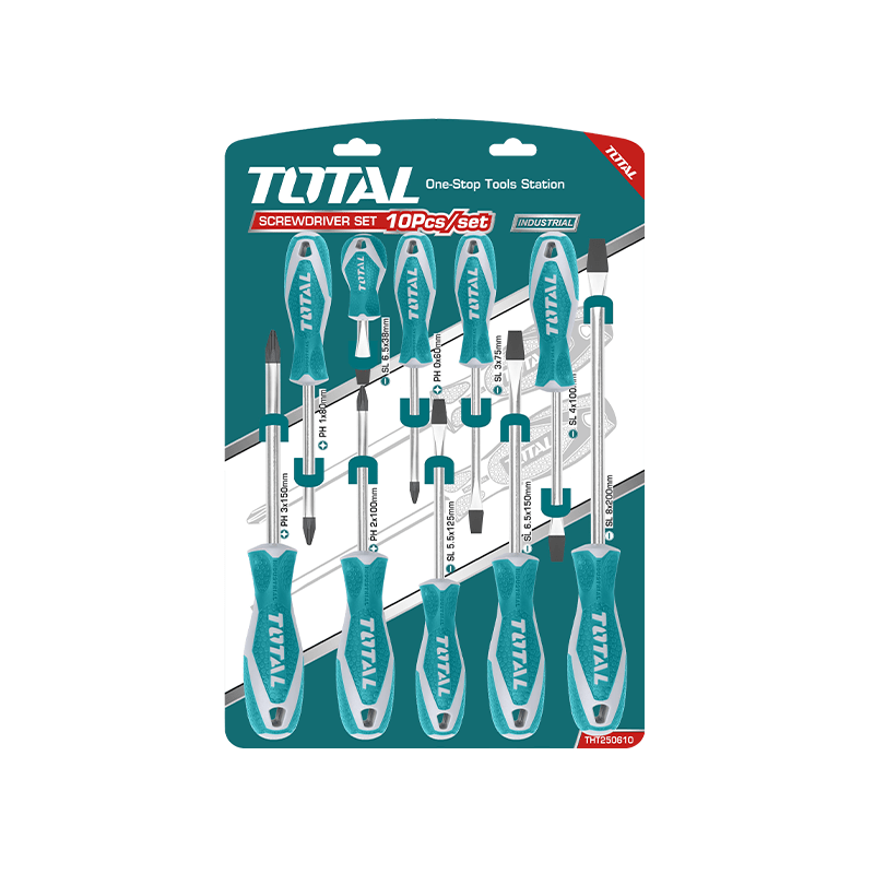 JUEGO DE DESTORNILLADORES 5PCS TOTAL THT2506101