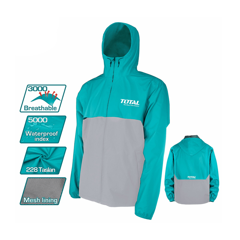 CHAQUETA IMPERMEABLE TALLA XL TOTAL TJCTC2282.XL1