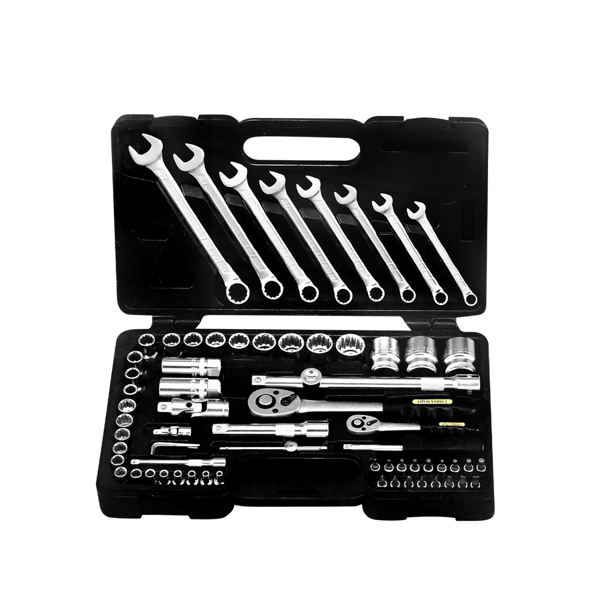 JUEGO DE DADOS 1/4 Y 1/2 PULGADAS 68 PCS UYUSTOOLS1