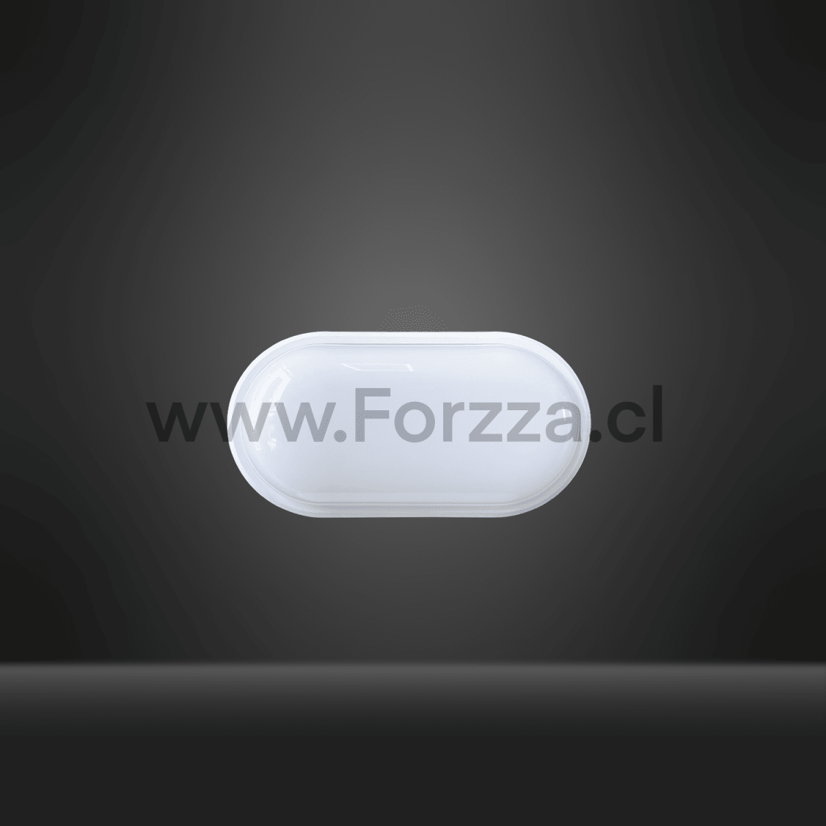 FOCO LED OVALADO PLASTICO BLANCO 15W1