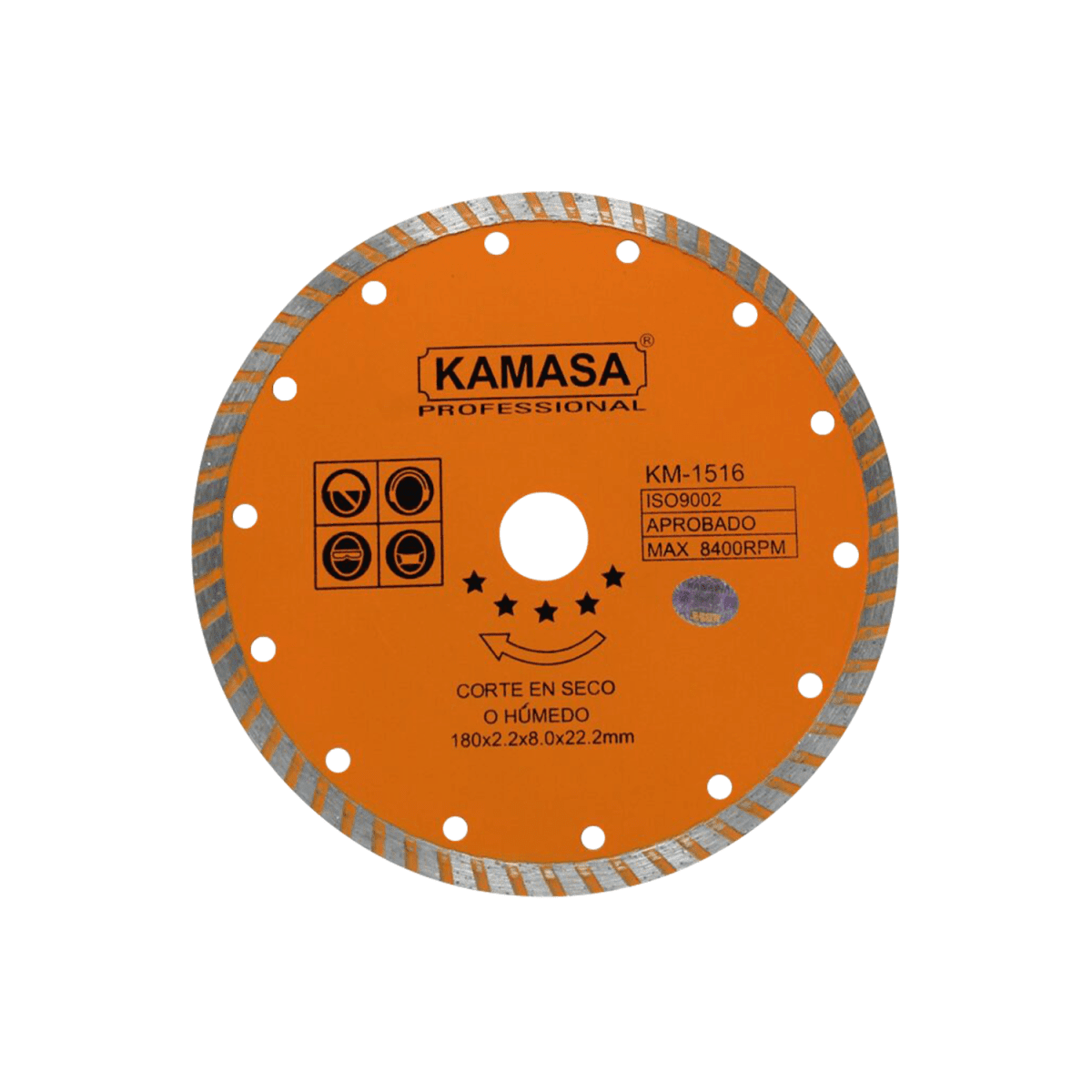 DISCO DIAMANTADO 7 KAMASA KM-5172