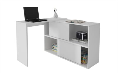Escritorio Esquinero Maca Blanco1