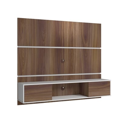 Panel Rack Tv 65'' Neska Castaño Blanco