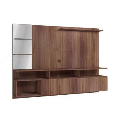 Panel Rack Tv 55'' VE Castaño
