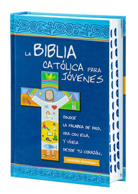 BIBLIA CATÓLICA PARA JÓVENES Editorial Verbo Divino. Tapa Dura con uñero 13*18 cms.