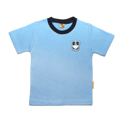 POLERA CELESTE UNISEX M/C 