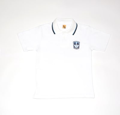 POLERA BLANCA UNISEX M/C