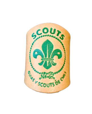 TURCO CUERO VERDE SCOUT TUBO LOGO