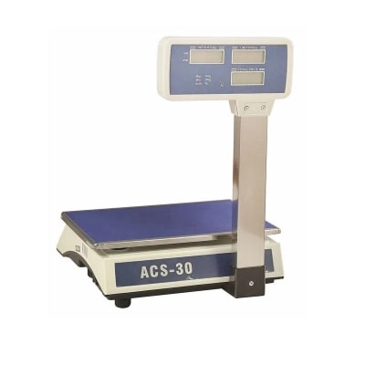 BALANZA ELECTRÓNICA 30 KG MAIGAS VISOR ELEVADO1