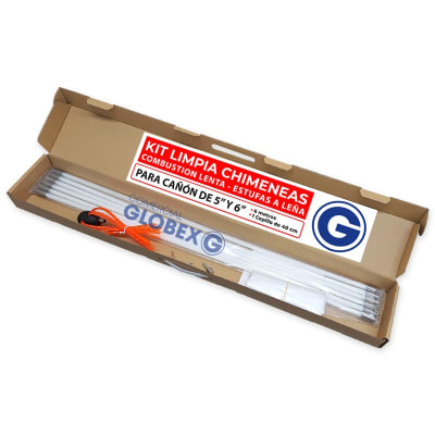 Kit Limpia Estufa Combustión Lenta 6 mts8