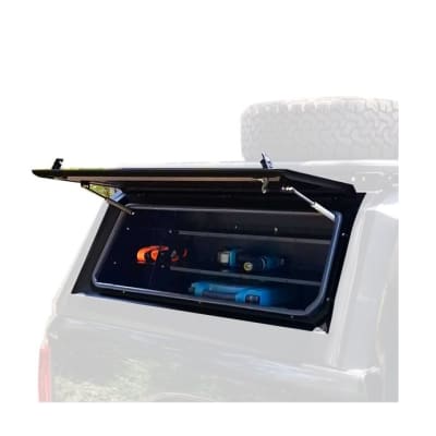 PUERTA LATERAL PARA CÚPULA AMAROK O HILUX - CON ESTANTERÍA