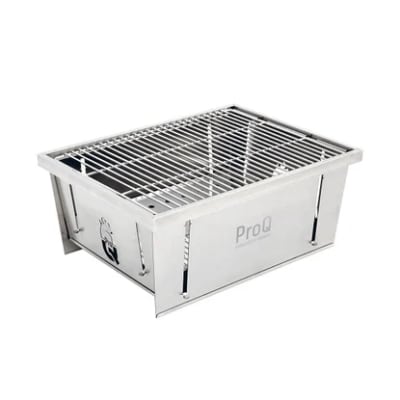 Parrilla Portátil A Carbón Plegable Flatdog Proq / Camping