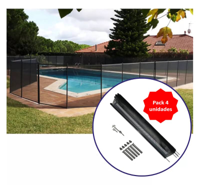 PACK 4 REJAS PISCINA 3.7m6